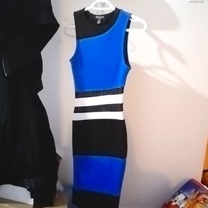 Revamped by Sirens sleeveless dress with mesh size extra small